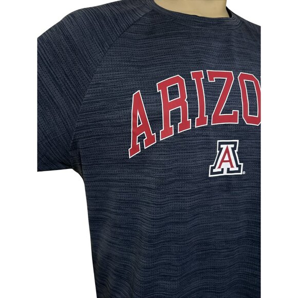 NEW Arizona Wildcats Colosseum  Blue Performance Shirt Men's L - Picture 3 of 9